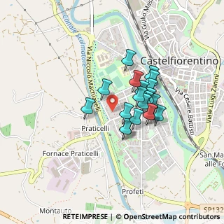 Mappa Piazza Salvo D'Acquisto, 50051 Castelfiorentino FI, Italia (0.318)