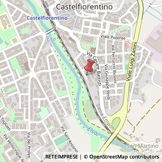 Mappa Via Cesare Pavese, 39, 50051 Castelfiorentino, Firenze (Toscana)