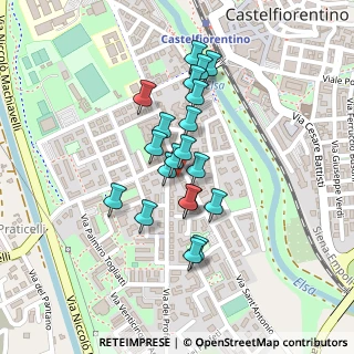 Mappa Piazza Achille Grandi, 50051 Castelfiorentino FI, Italia (0.1775)
