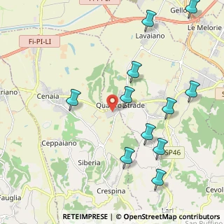 Mappa Via Livornese, 56040 Crespina Lorenzana PI, Italia (2.46727)