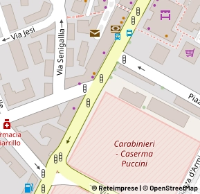 Mappa Via Ascoli Piceno, 60127 Ancona AN, Italia (0.052)