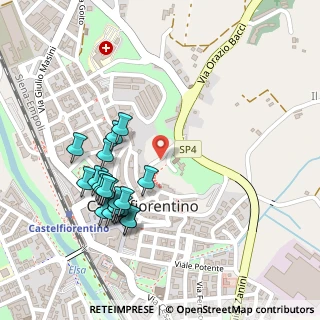Mappa Via San Filippo, 50051 Castelfiorentino FI, Italia (0.2555)