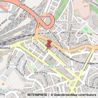 Mappa Corso Carlo Alberto, 47, 60127 Ancona, Ancona (Marche)