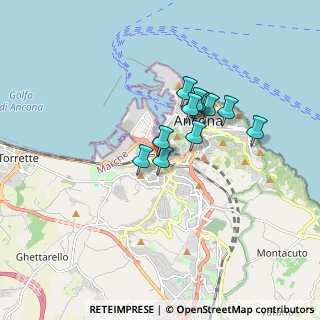 Mappa Via Generale R. Pergolesi, 60127 Ancona AN, Italia (1.26091)