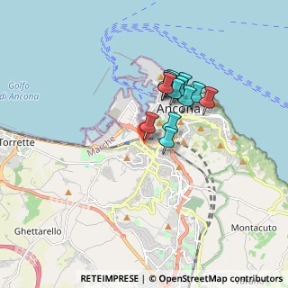 Mappa Via Generale R. Pergolesi, 60127 Ancona AN, Italia (1.33077)
