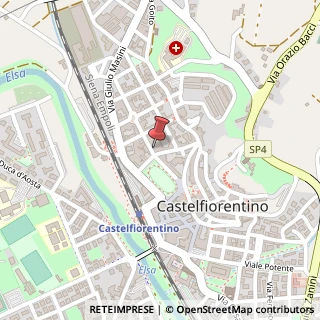 Mappa Via Vittorio Veneto, 1/a, 50067 Castelfiorentino, Firenze (Toscana)
