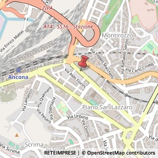 Mappa Corso Carlo Alberto, 8 E, 60127 Ancona, Ancona (Marche)