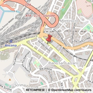 Mappa Corso Carlo Alberto, 33, 60127 Ancona, Ancona (Marche)