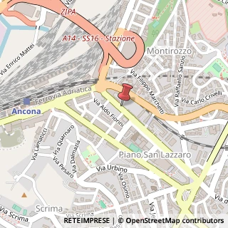 Mappa Corso Carlo Alberto, 10, 60127 Ancona, Ancona (Marche)