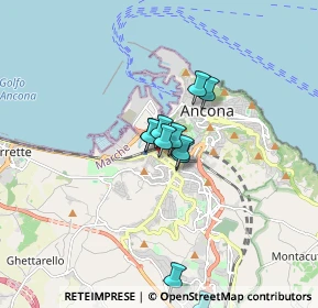 Mappa Via Aldo Fiorini, 60125 Ancona AN, Italia (1.22818)