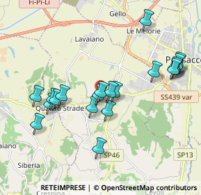 Mappa Via Giovanni Pascoli, 56035 Casciana Terme Lari PI, Italia (1.99)