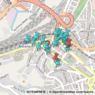 Mappa Piazzale Medaglie D'Oro, 60127 Ancona AN, Italia (0.164)