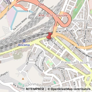 Mappa Piazzale Medaglie D'Oro, 9, 60127 Ancona, Ancona (Marche)
