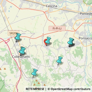 Mappa Via Vittorio Veneto, 56040 Crespina Lorenzana PI, Italia (4.70833)