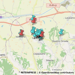 Mappa SP 12 delle Colline per Livorno, 56040 Collesalvetti LI, Italia (0.7495)