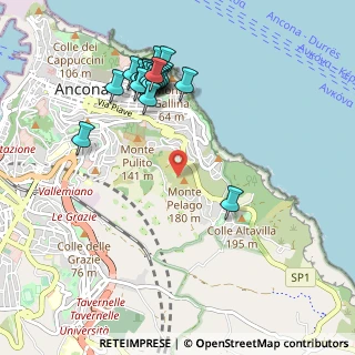 Mappa Strada Vecchia di Pietralacroce, 60124 Ancona AN, Italia (1.0915)