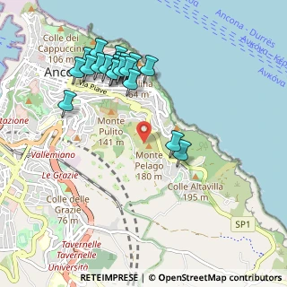 Mappa Strada Vecchia di Pietralacroce, 60124 Ancona AN, Italia (1.064)