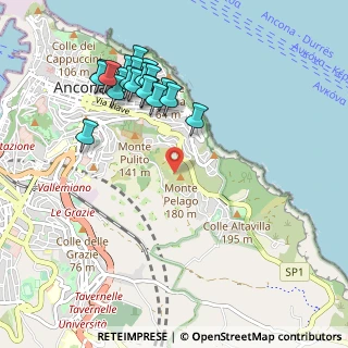 Mappa Strada Vecchia di Pietralacroce, 60124 Ancona AN, Italia (1.079)