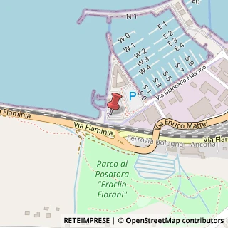 Mappa Via Enrico Mattei, 60100 Ancona AN, Italia, 60100 Ancona, Ancona (Marche)