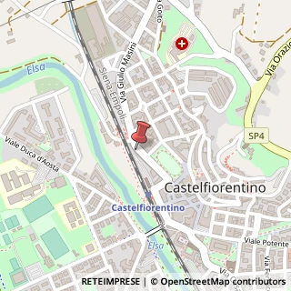 Mappa Via Giulio Masini, 17, 50051 Castelfiorentino, Firenze (Toscana)