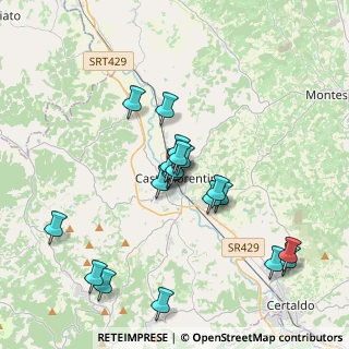 Mappa Piazza Gramsci, 50051 Castelfiorentino FI, Italia (3.581)