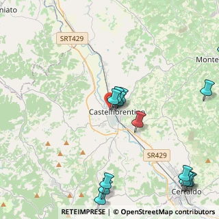 Mappa Viale I Maggio, 50051 Castelfiorentino FI, Italia (5.974)