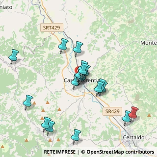 Mappa Viale I Maggio, 50051 Castelfiorentino FI, Italia (3.6075)
