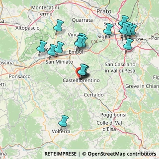 Mappa Viale I Maggio, 50051 Castelfiorentino FI, Italia (16.6505)