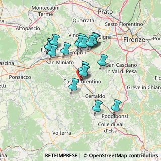 Mappa Viale I Maggio, 50051 Castelfiorentino FI, Italia (12.7975)