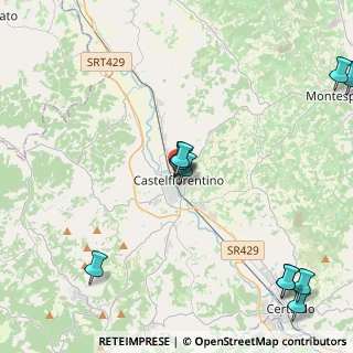 Mappa Via XX Settembre, 50051 Castelfiorentino FI, Italia (5.52091)