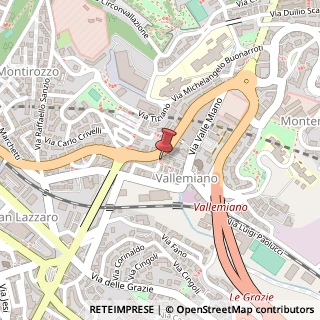 Mappa Via valle miano 1, 60125 Ancona, Ancona (Marche)
