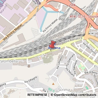 Mappa Piazza Rosselli, 26, 60126 Ancona, Ancona (Marche)
