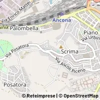 Mapa Ancona