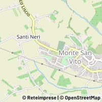 Kaart Monte San Vito