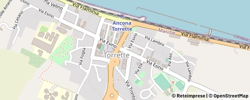 Mappa Ancône