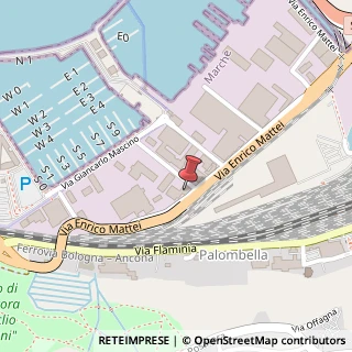 Mappa Via Enrico Mattei, 32, 60125 Ancona, Ancona (Marche)
