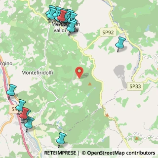 Mappa Strada Villa Belvedere, 50026 San Casciano in Val di pesa FI, Italia (3.3515)