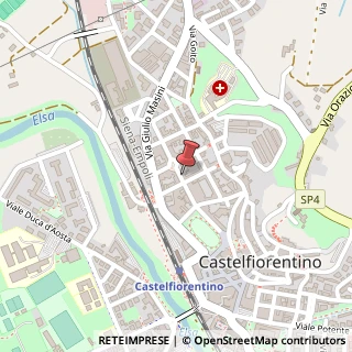Mappa Via Piave, 30, 50051 Castelfiorentino, Firenze (Toscana)