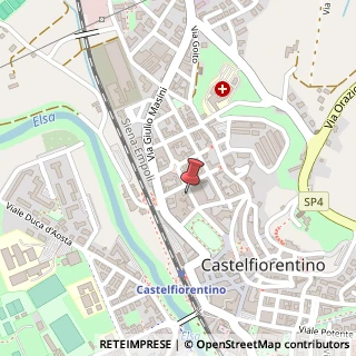 Mappa Via Piave, 11, 50051 Castelfiorentino, Firenze (Toscana)