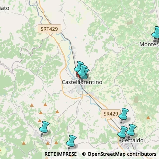 Mappa Via Giosuè Carducci, 50051 Castelfiorentino FI, Italia (6.24273)
