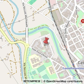 Mappa Via Sacco e Vanzetti, 11, 50051 Castelfiorentino, Firenze (Toscana)