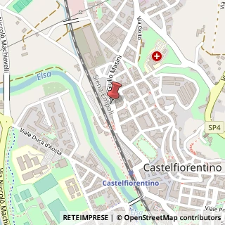 Mappa Via Giulio Masini, 81, 50051 Castelfiorentino, Firenze (Toscana)