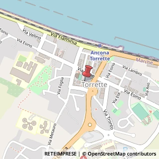 Mappa Via Esino, 60, 60126 Ancona, Ancona (Marche)
