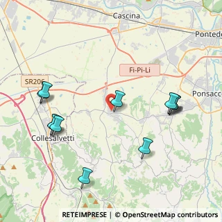 Mappa Via Enrico Fermi, 56040 Crespina Lorenzana PI, Italia (4.7425)