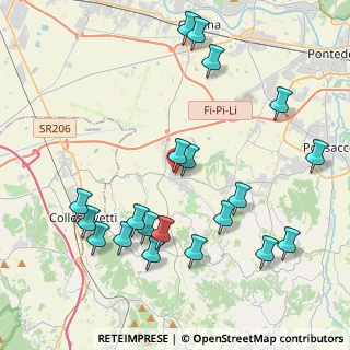Mappa Via Enrico Fermi, 56040 Crespina Lorenzana PI, Italia (4.793)