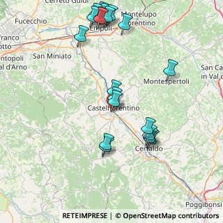 Mappa Via Sant'Antonio, 50051 Castelfiorentino FI, Italia (9.498)