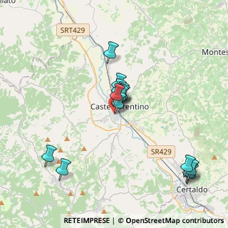 Mappa Via Alcide de Gasperi, 50051 Castelfiorentino FI, Italia (3.598)