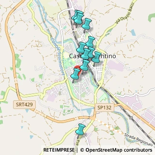 Mappa Via Alcide de Gasperi, 50051 Castelfiorentino FI, Italia (0.88417)