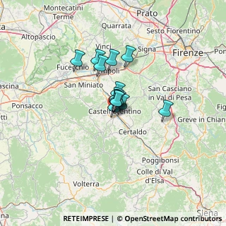 Mappa Via dei Profeti, 50051 Castelfiorentino FI, Italia (6.845)