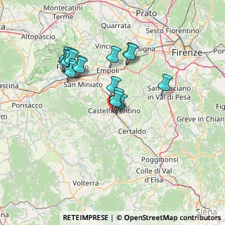 Mappa Via dei Profeti, 50051 Castelfiorentino FI, Italia (13.98889)